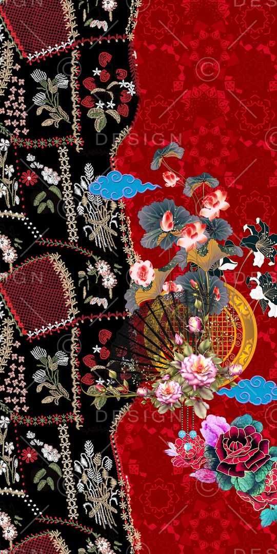 数码华亿平台印花华亿平台图片