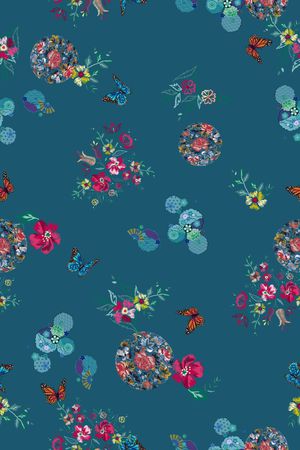 几何印花华亿平台图片