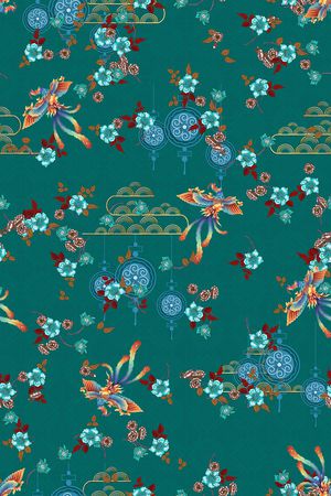 几何印花华亿平台图片