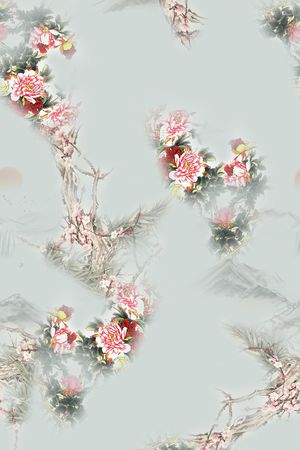 数码华亿平台印花华亿平台图片