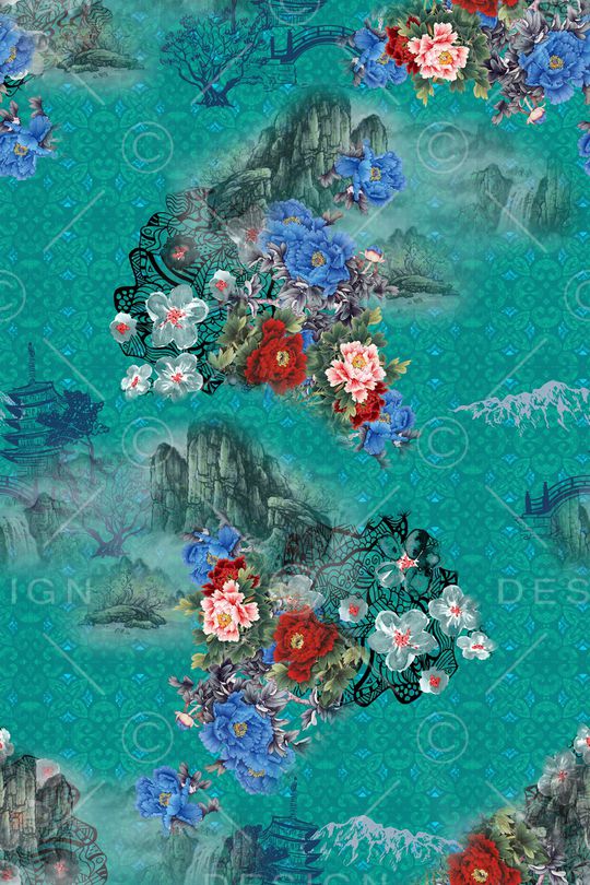 数码华亿平台印花华亿平台图片