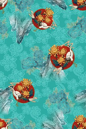 数码华亿平台印花华亿平台图片