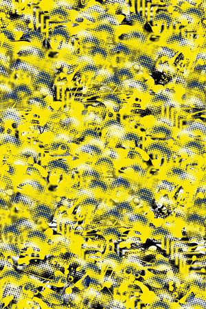 抽象男装印花华亿平台图片