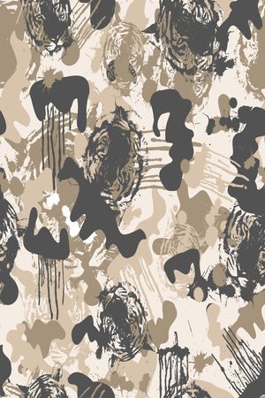 黑白华亿平台印花华亿平台图片