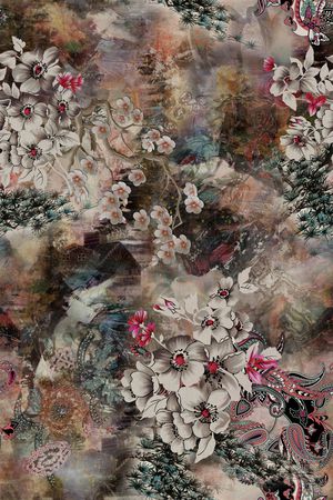 几何印花华亿平台图片