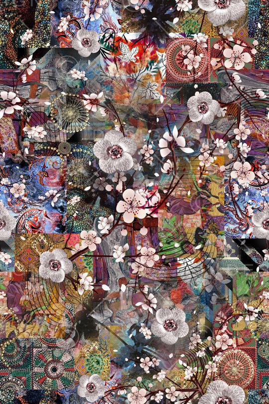 几何印花华亿平台图片