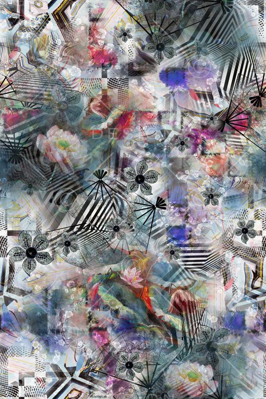 几何印花华亿平台图片