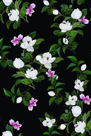 茶花印花华亿平台图片