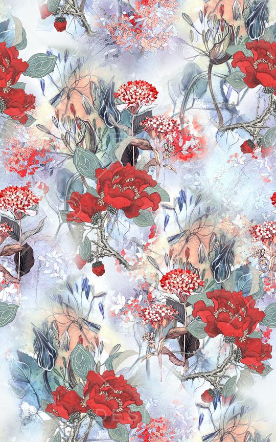 水彩印花华亿平台图片