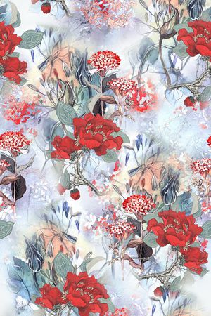 水彩印花华亿平台图片