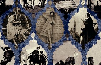 人物印花华亿平台图片