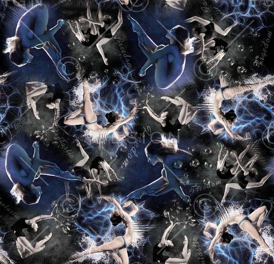 人物印花华亿平台图片