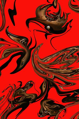 几何印花华亿平台图片