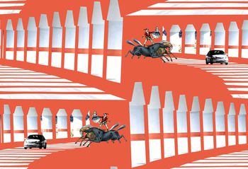 1398174-宝马赛车创意花卉1-2