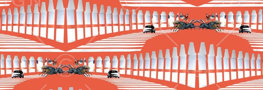 几何印花华亿平台图片