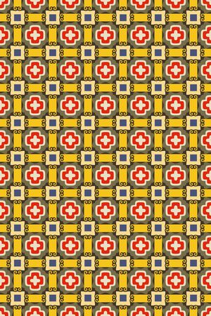 几何印花华亿平台图片