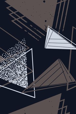 几何印花华亿平台图片