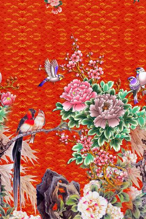 数码华亿平台印花华亿平台图片