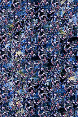 几何印花华亿平台图片