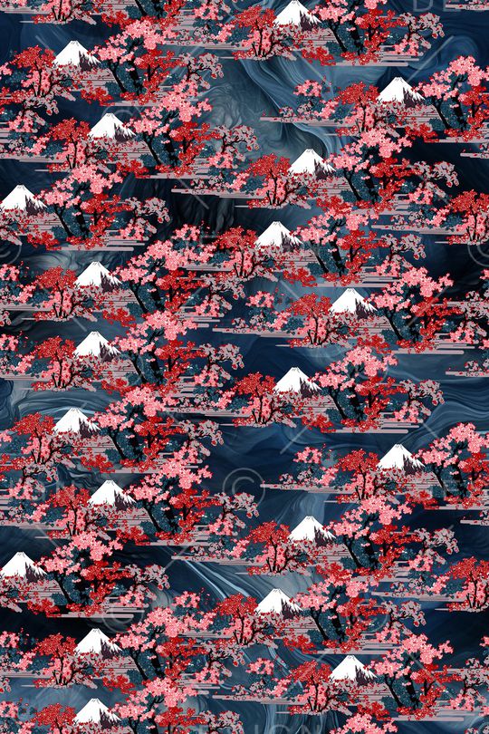 几何印花华亿平台图片