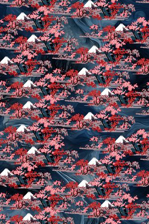 几何印花华亿平台图片