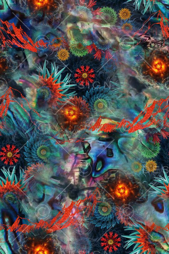 几何印花华亿平台图片