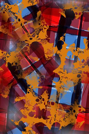 几何印花华亿平台图片