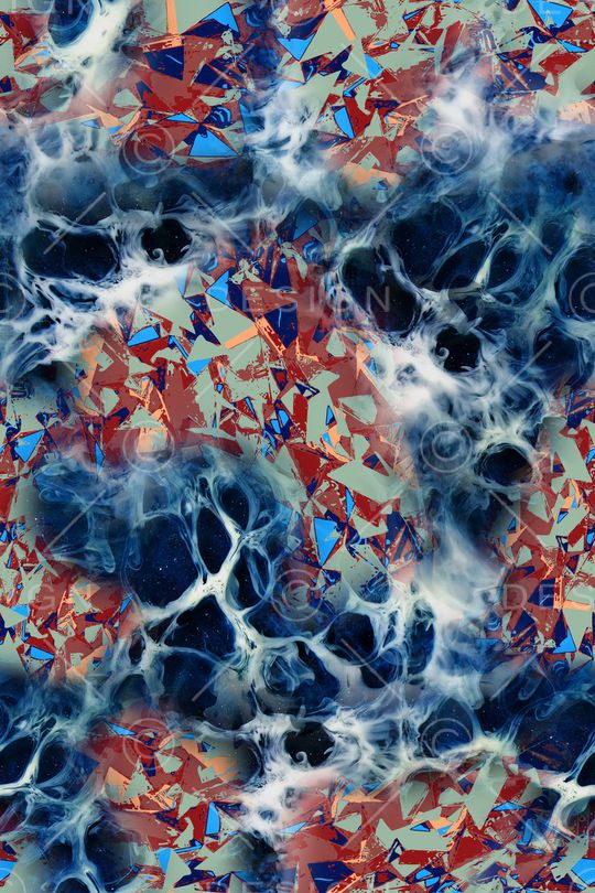 几何印花华亿平台图片