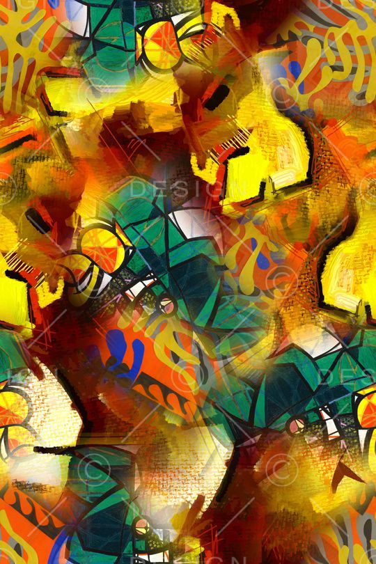 几何印花华亿平台图片