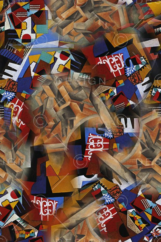 几何印花华亿平台图片