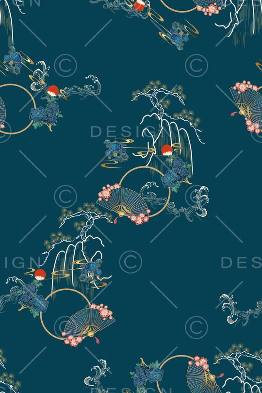 简约印花华亿平台图片