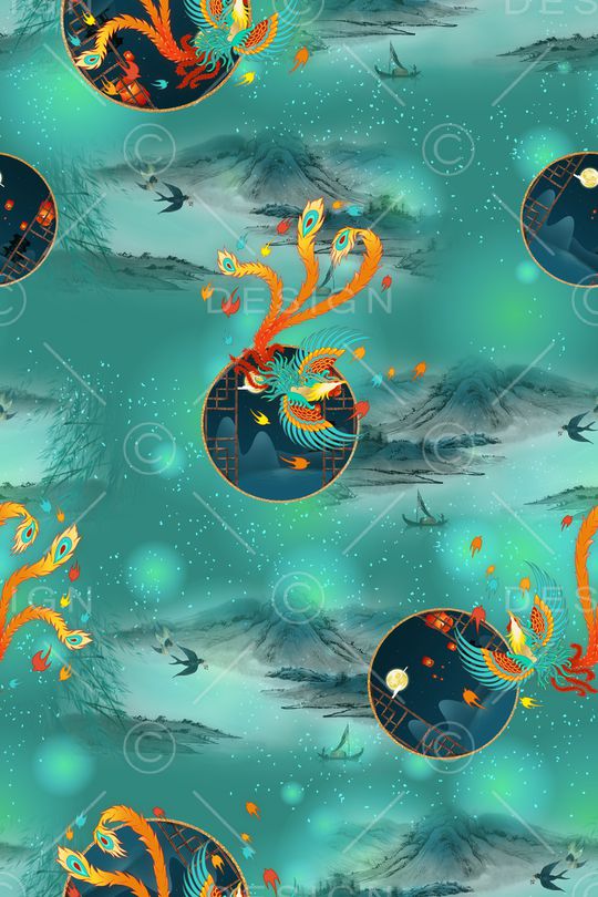 数码华亿平台印花华亿平台图片