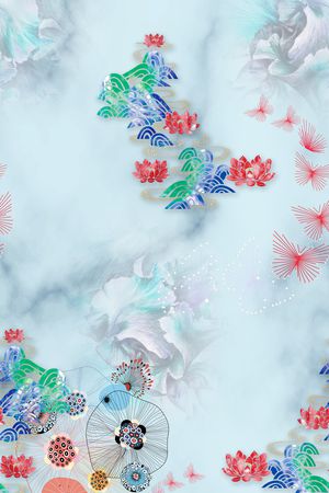 数码华亿平台印花华亿平台图片