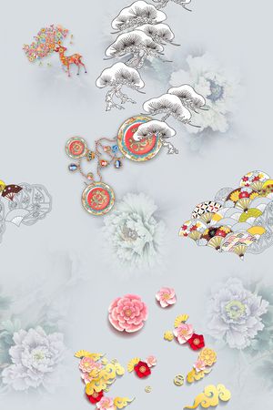 简约印花华亿平台图片