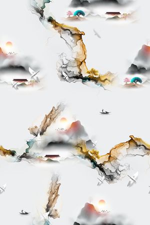 简约印花华亿平台图片