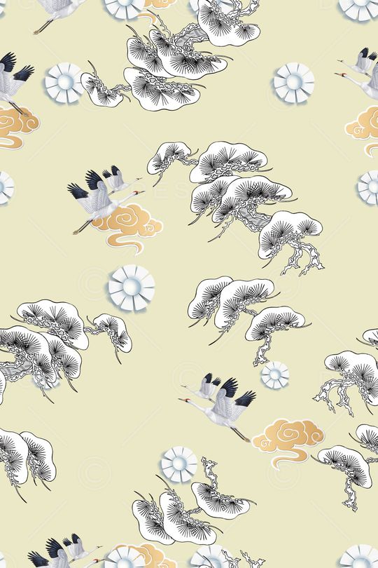 简约印花华亿平台图片