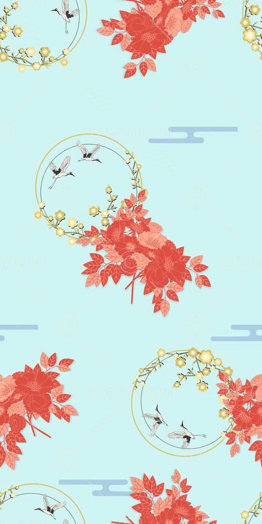 简约印花华亿平台图片