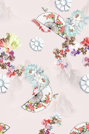 简约印花华亿平台图片