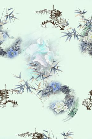 简约印花华亿平台图片