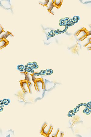 简约印花华亿平台图片