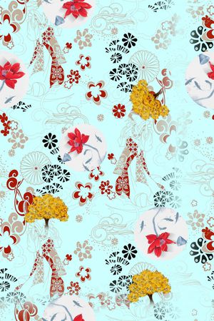 数码华亿平台印花华亿平台图片