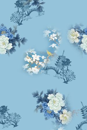 简约印花华亿平台图片