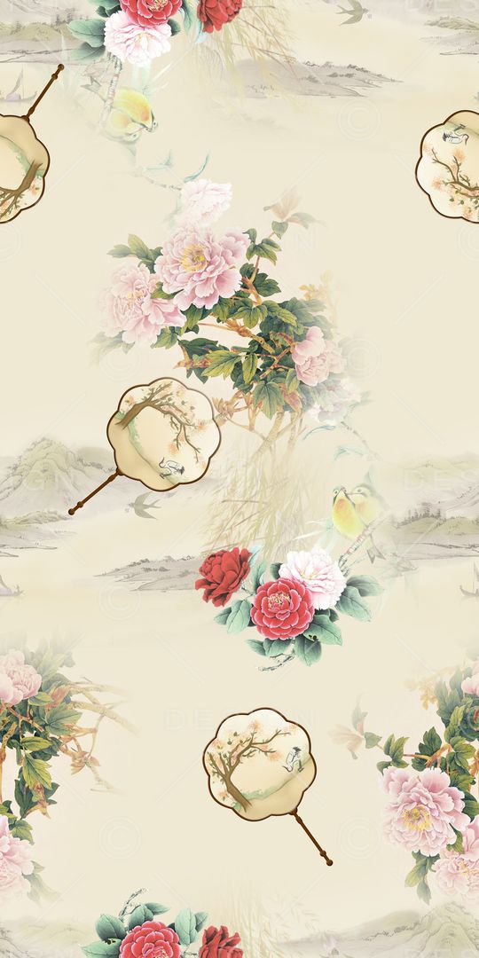 简约印花华亿平台图片