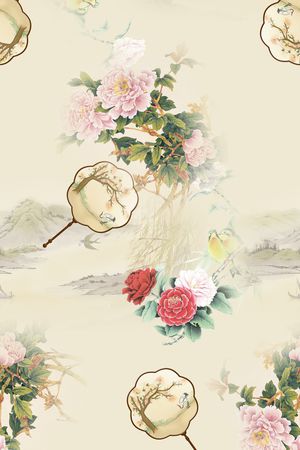 简约印花华亿平台图片