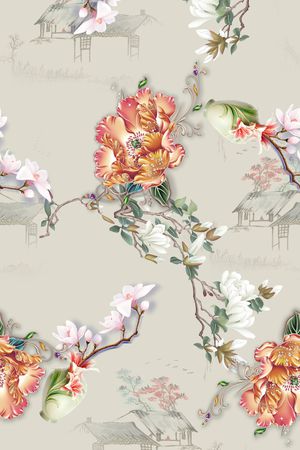 简约印花华亿平台图片