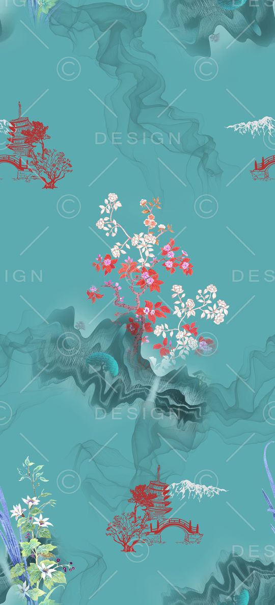 简约印花华亿平台图片