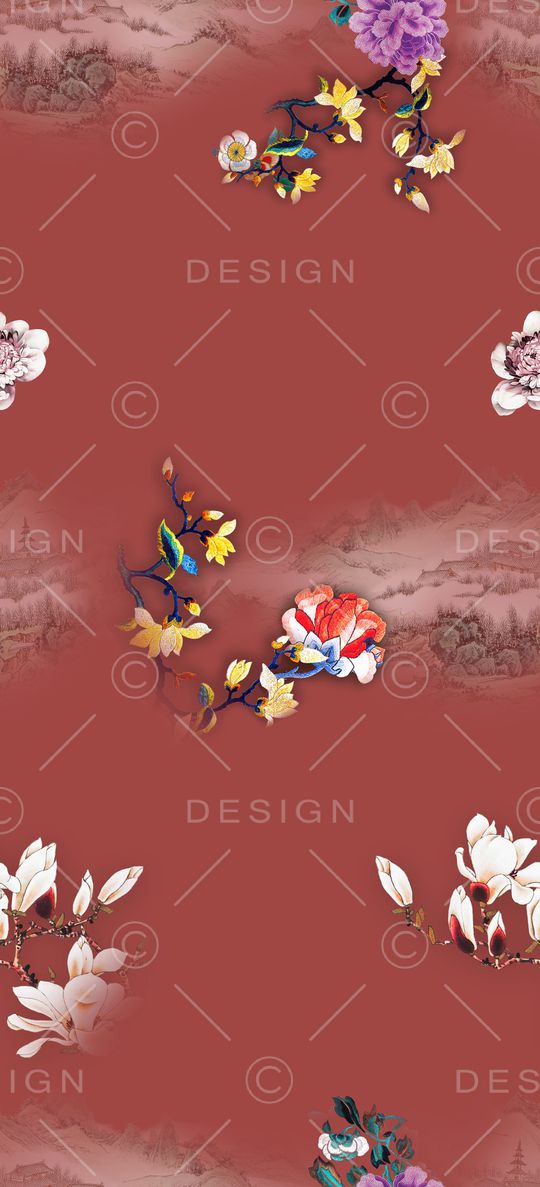 简约印花华亿平台图片