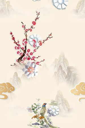 简约印花华亿平台图片