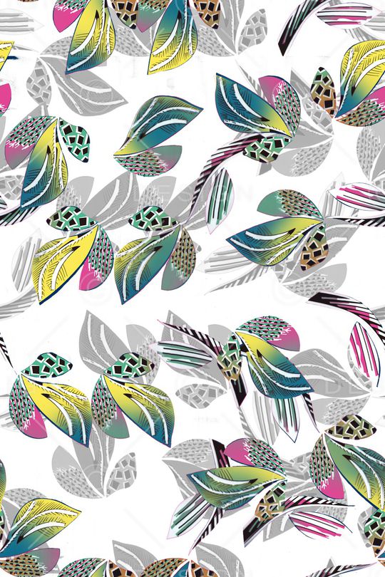 几何印花华亿平台图片