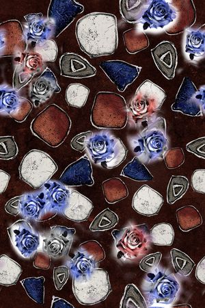 几何印花华亿平台图片